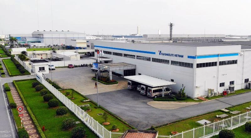 Khu công nghiệp Thăng Long II, tỉnh Hưng Yên tiếp nhận nhiều dự án đầu tư nước ngoài.