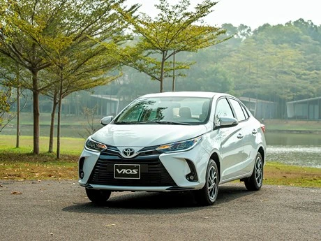 Toyota Vios đứng đầu danh sách 10 xe bán chạy nhất thị trường năm 2022