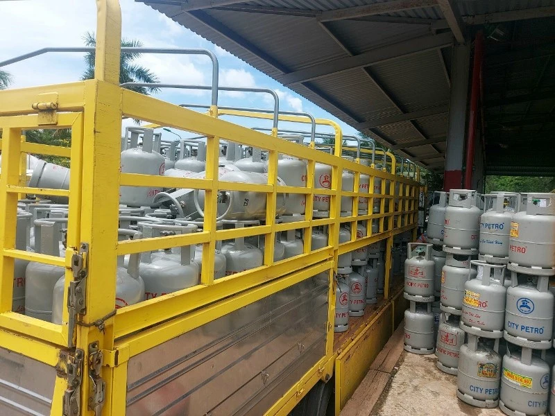 Giá gas có kỳ điều chỉnh tăng rất cao trong tháng 2/2023. (Ảnh City Petro cung cấp).