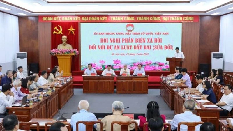 Tổ chức lấy ý kiến nhân dân về dự thảo Luật Đất đai (sửa đổi) đến hết ngày 15/3/2023 