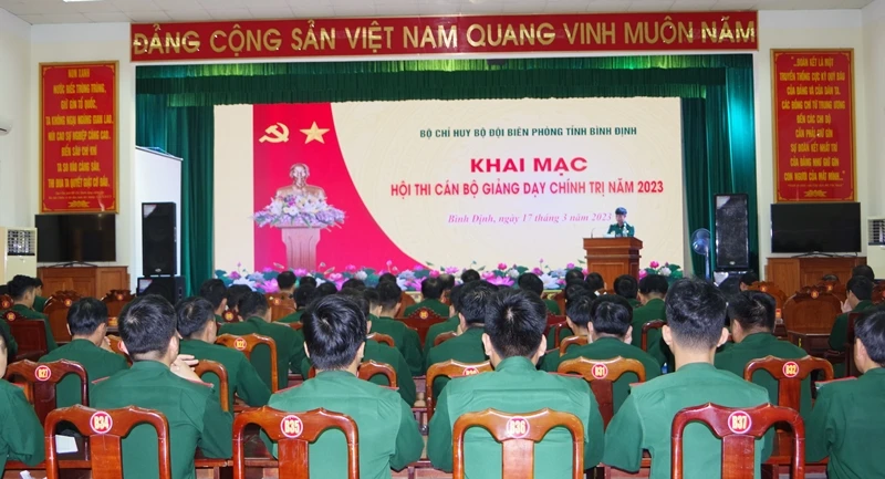 Quang cảnh hội thi.