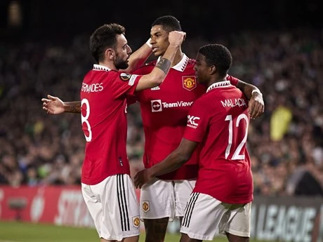 Manchester United thẳng tiến vào tứ kết Europa League. (Nguồn: Getty Images)