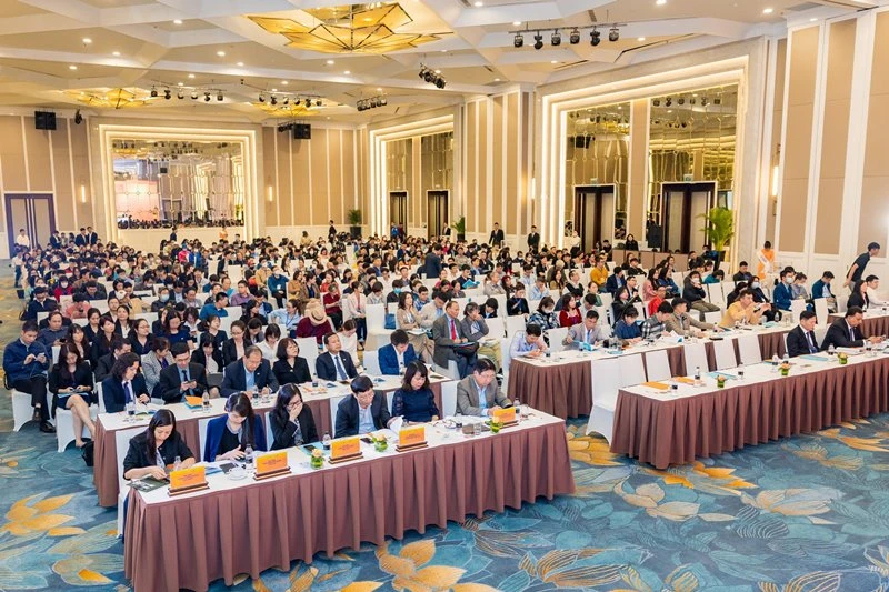 Toàn cảnh Đại hội đồng cổ đông thường niên SHB lần thứ 31. 