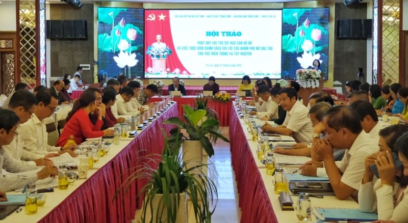 Quang cảnh hội thảo.
