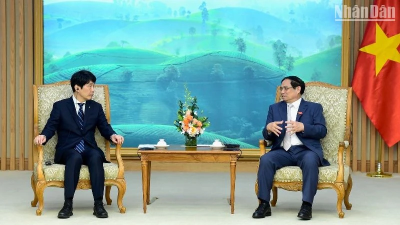 Thủ tướng Phạm Minh Chính tiếp ông Yamamoto Ichita, Thống đốc tỉnh Gunma, Nhật Bản.