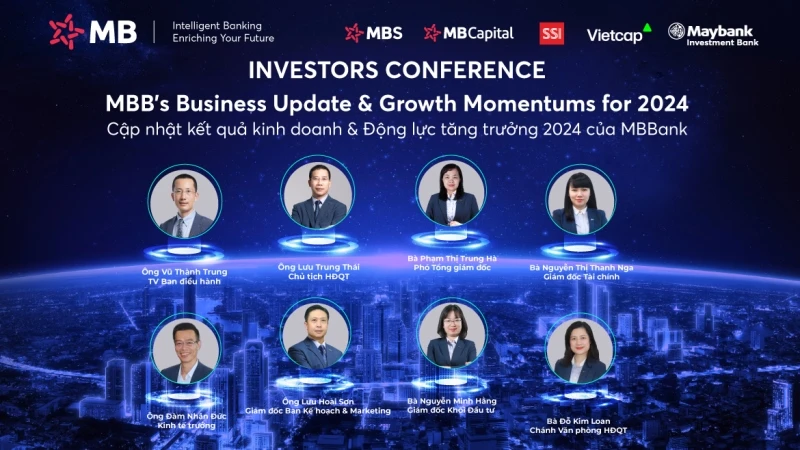 Hội nghị Nhà đầu tư MB: Tiếp tục tập trung kinh doanh nền tảng và thu hút khách hàng