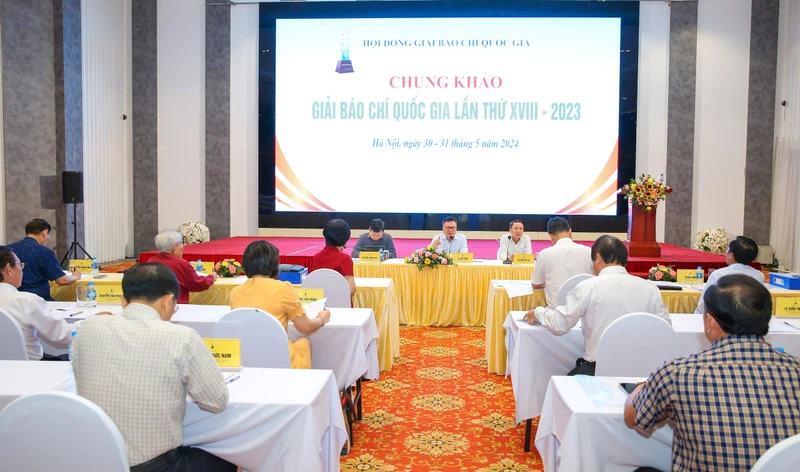 Khai mạc Vòng Chung khảo Giải Báo chí Quốc gia lần thứ XVIII năm 2023.