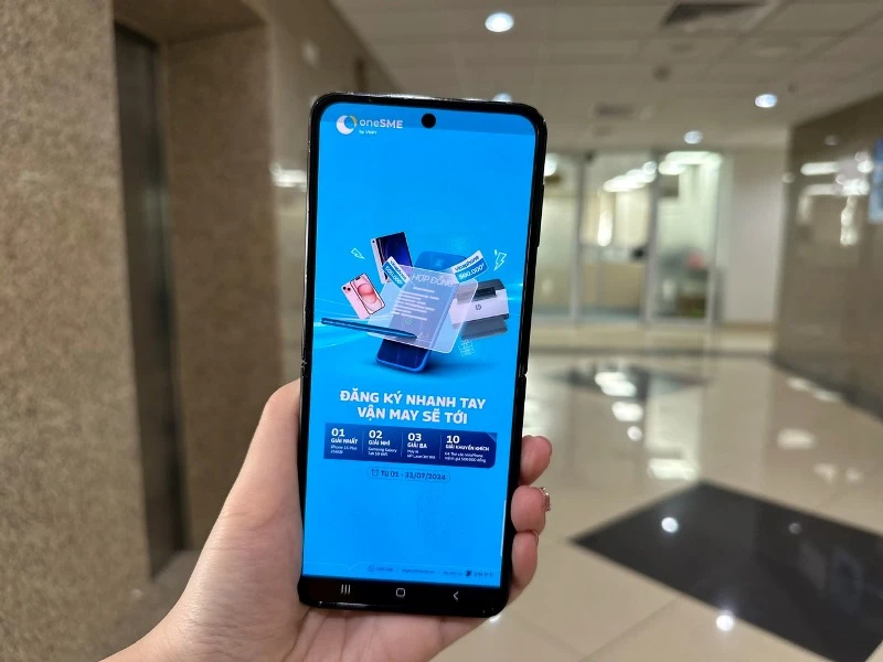 VNPT tặng iPhone 15 cho khách hàng đăng ký dịch vụ qua oneSME 