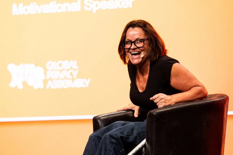 Nụ cười rạng rỡ của Martine Wright.