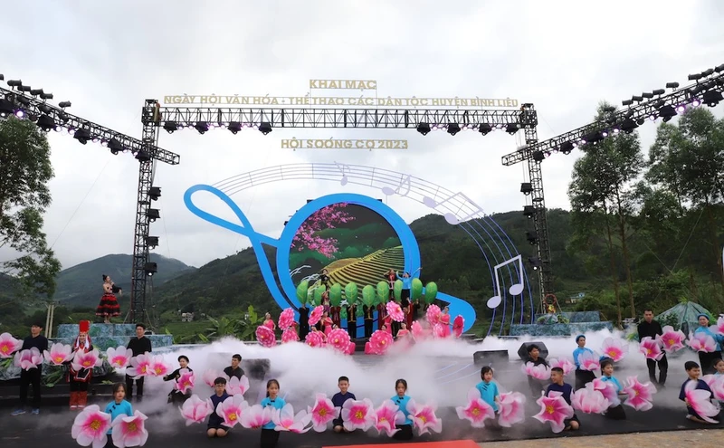 Khai mạc Ngày hội Văn hóa-Thể thao các dân tộc huyện Bình Liêu 2023.