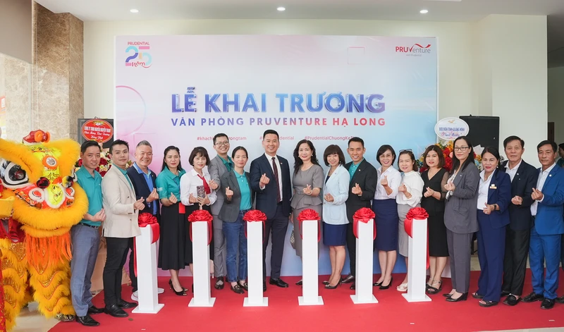 Khai trương văn phòng PRUVenture tại thành phố Hạ Long.