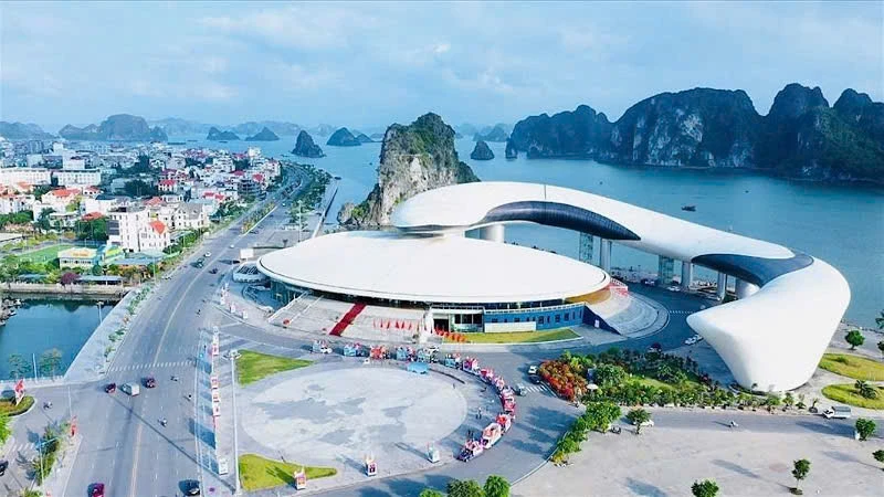 Một góc thành phố Hạ Long, tỉnh Quảng Ninh.