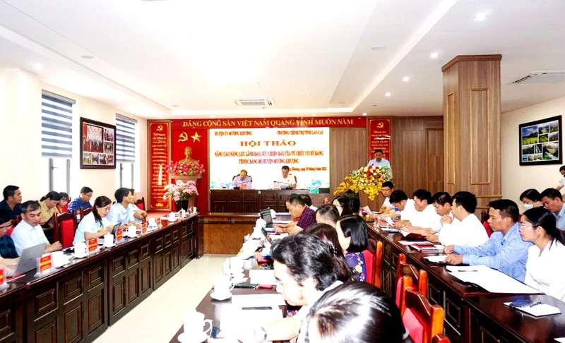 Quang cảnh hội thảo.