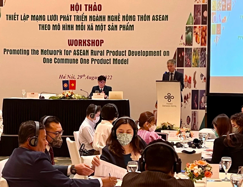Đại diện nhiều nước trong khu vực ASEAN tham dự hội thảo.
