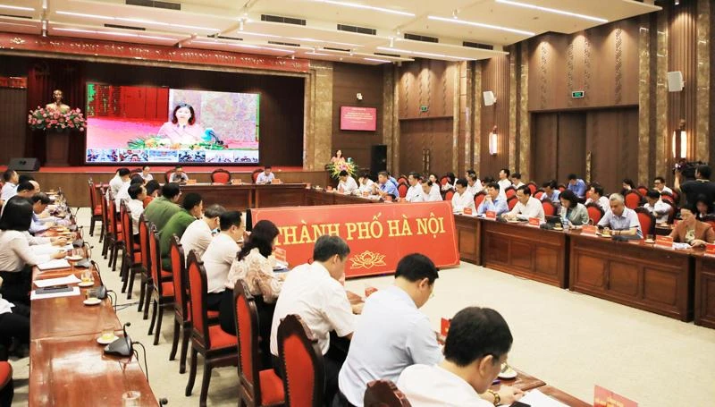 Quang cảnh hội nghị chiều 28/9.