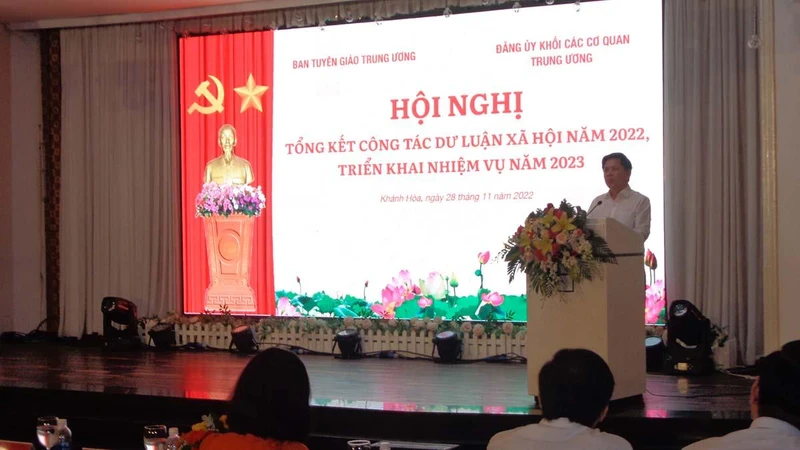 Quang cảnh hội nghị.
