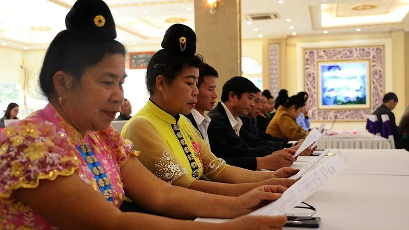 Chương trình đã thu hút đông nông dân trên địa bàn Sơn La tham dự.
