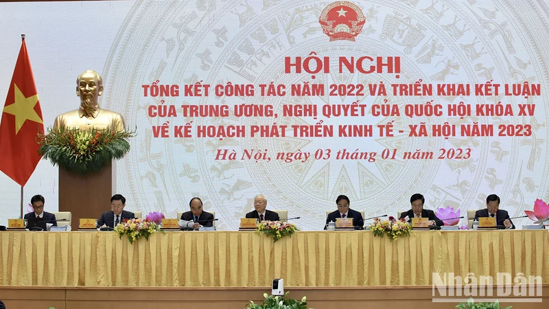 Quang cảnh hội nghị. (Ảnh: Trần Hải)