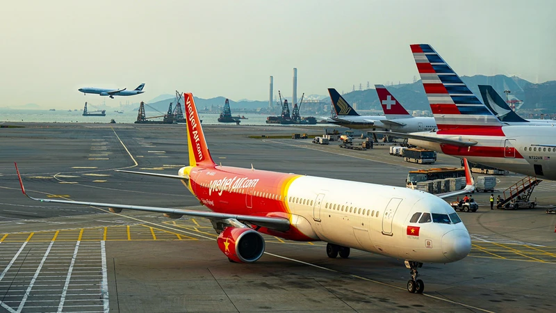 Vietjet mở lại đường bay thẳng Thành phố Hồ Chí Minh-Hồng Kông (Trung Quốc) 