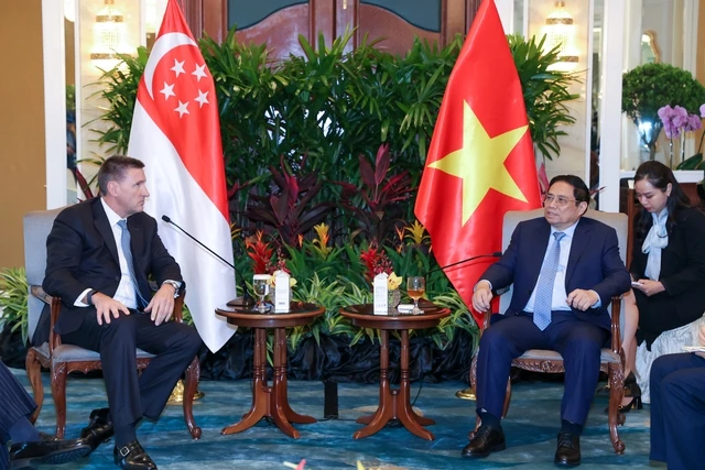 Quang cảnh buổi tiếp.