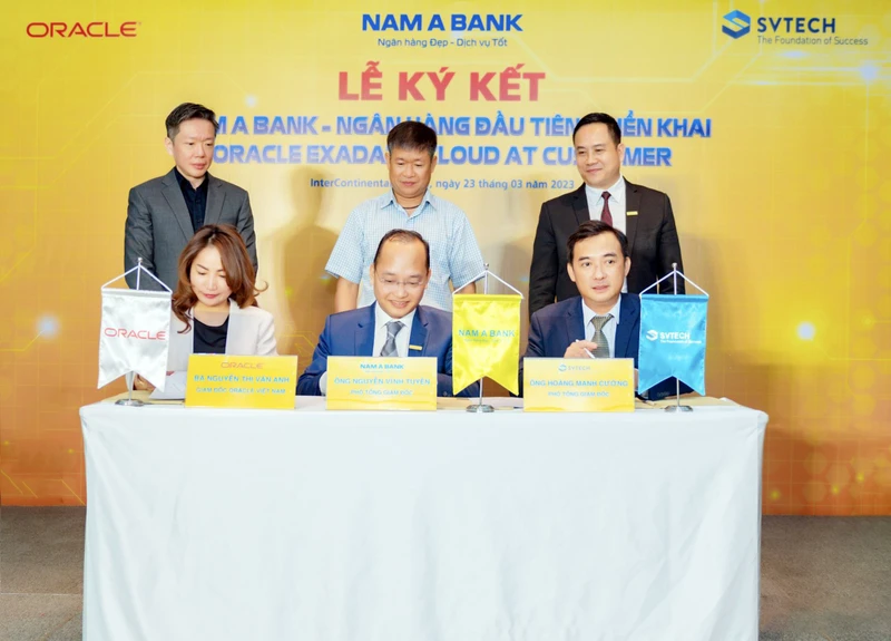 Nam A Bank là ngân hàng Việt đầu tiên triển khai giải pháp Oracle Exadata Cloud at Customer.