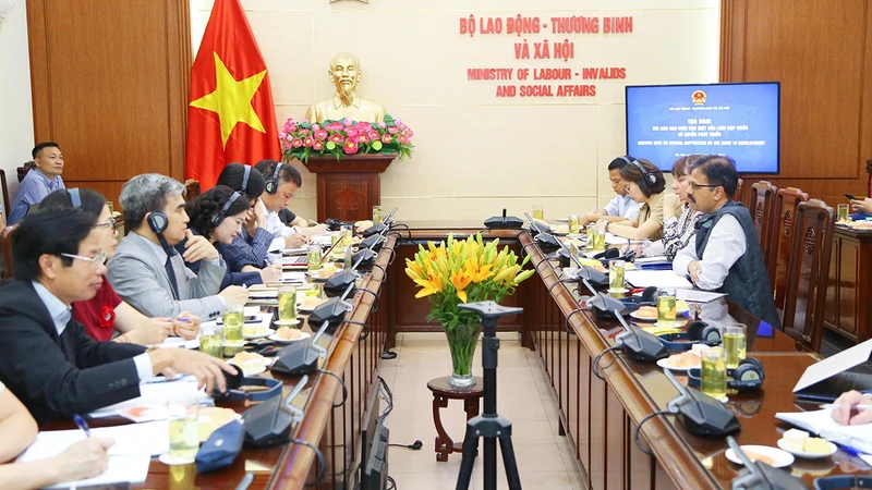 Quang cảnh buổi tọa đàm. (Ảnh: Molisa)