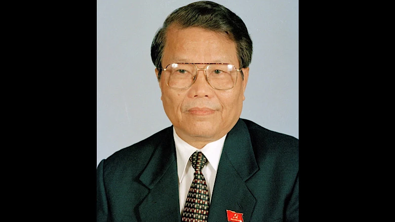 Đồng chí Trần Đức Lương, nguyên Ủy viên Bộ Chính trị, nguyên Chủ tịch nước Cộng hòa xã hội chủ nghĩa Việt Nam, nguyên Chủ tịch Hội đồng Quốc phòng và An ninh. (Ảnh: TTXVN)