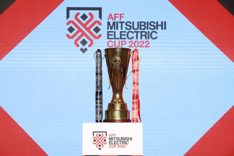 Chiếc cúp vô địch năm 2022. (Ảnh: AFF)