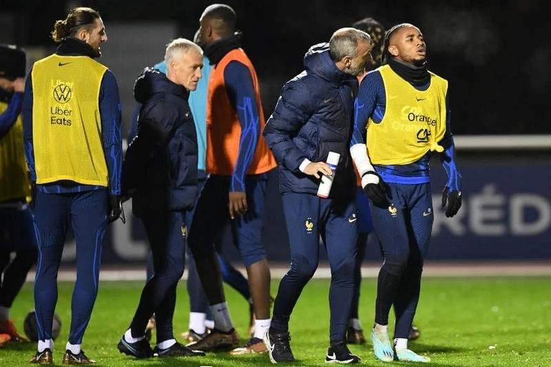 Christopher Nkunku lỡ hẹn với World Cup 2022 vì chấn thương. (Ảnh: Getty Images)