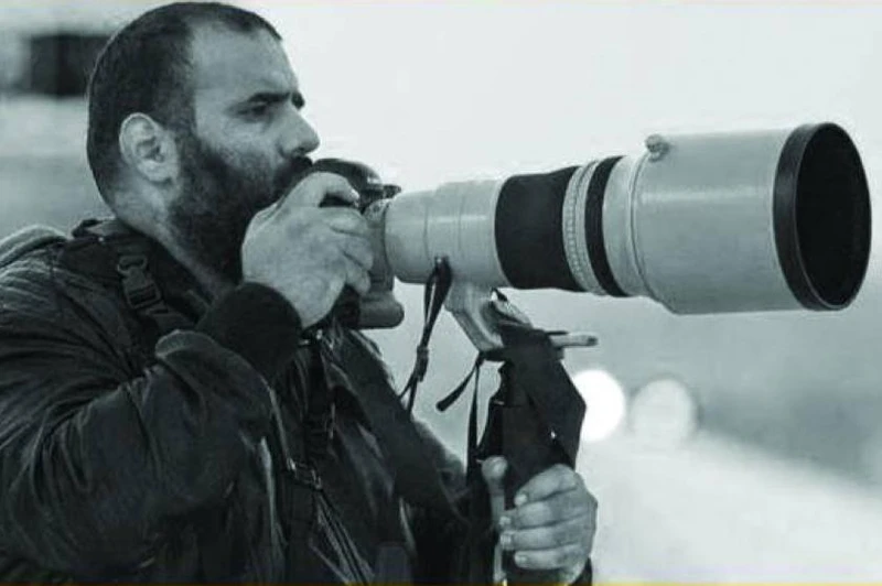 Phóng viên ảnh Khalid Al-Misslam. (Ảnh: Gulf Times)