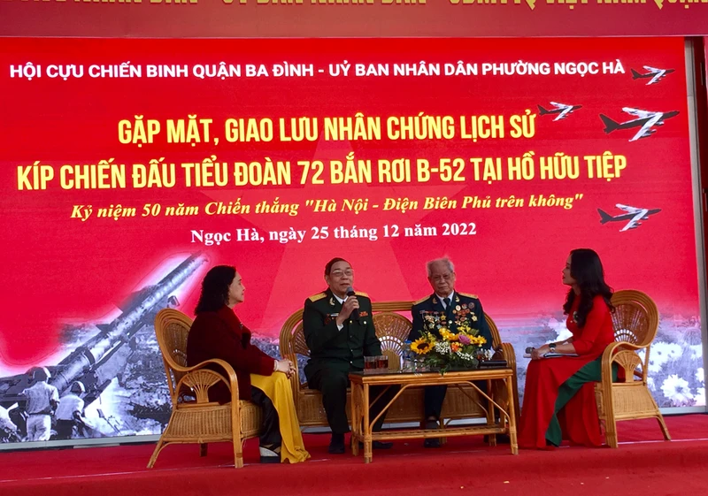 Những người lính tên lửa năm xưa kể lại câu chuyện bắn rơi máy bay B-52.