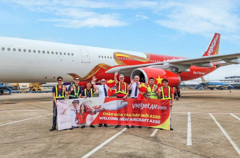 Vietjet nhận và khai thác tàu bay A330 thứ 5