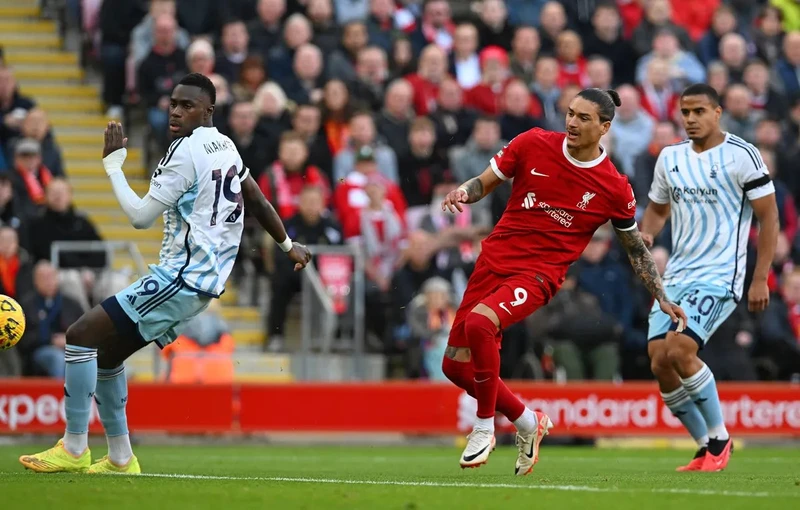 Liverpool đối đầu Nottingham Forest. Ảnh: Premier League