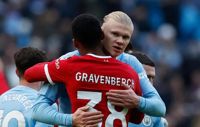 Hai đội chia điểm ở trận lượt đi. (Ảnh: Premier League)