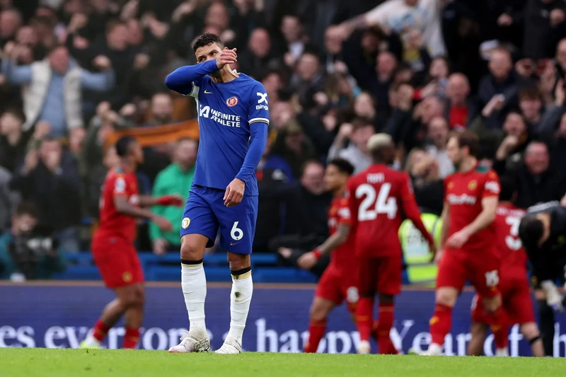 Chelsea đang chật vật ở mùa giải năm nay. (Ảnh: SB Nation)