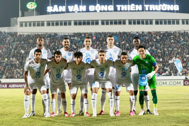 Thép Xanh Nam Định vừa tham dự AFC Champions League Two. 