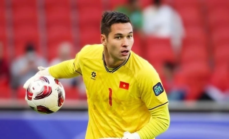 Thủ môn Nguyễn Filip. (Ảnh: VFF)