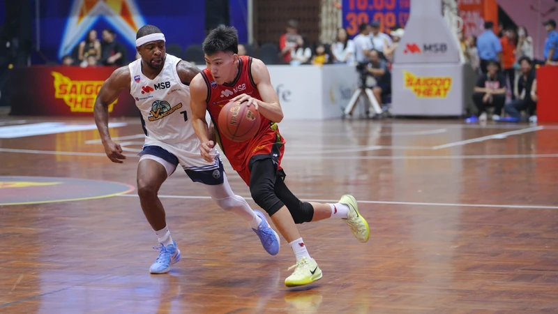 Saigon Heat giành chiến thắng trong trận mở màn. (Ảnh: VBA)