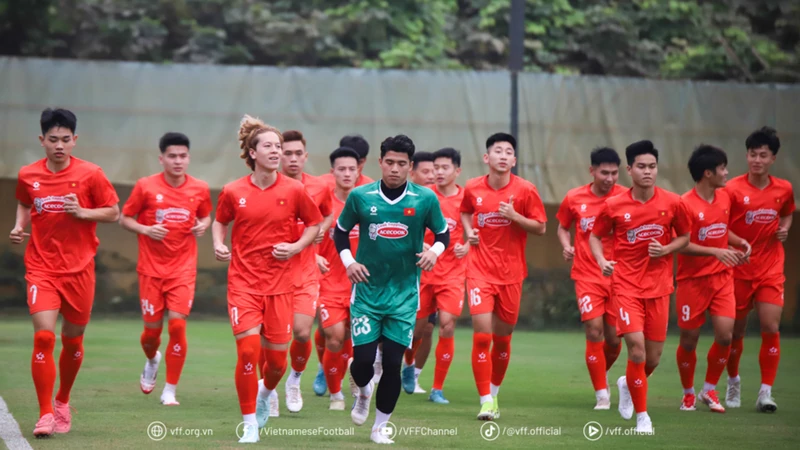 Lực lượng U22 Việt Nam được triệu tập với nhiều gương mặt nổi bật. (Ảnh: VFF)