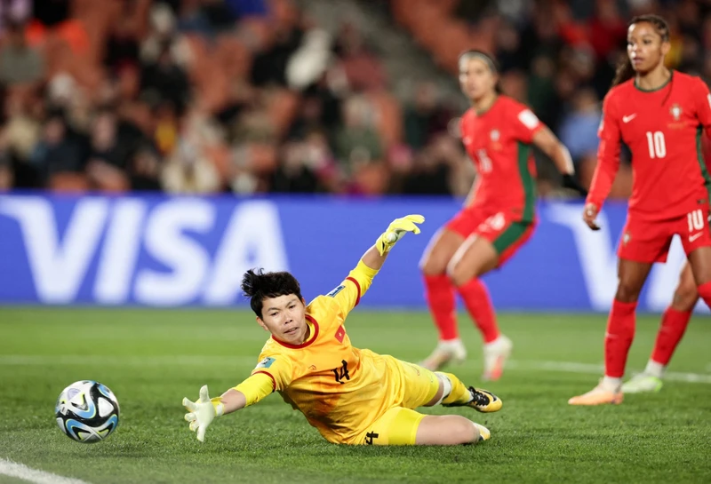 Thủ môn Trần Thị Kim Thanh