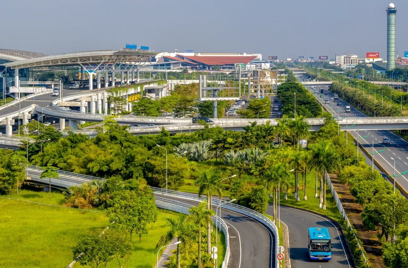 Sân bay quốc tế Nội Bài chú trọng đầu tư cơ sở hạ tầng, góp phần nâng cao chất lượng dịch vụ. Ảnh: Kỳ Duyên