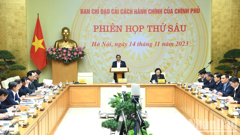 Quang cảnh phiên họp thứ 6 của Ban Chỉ đạo.