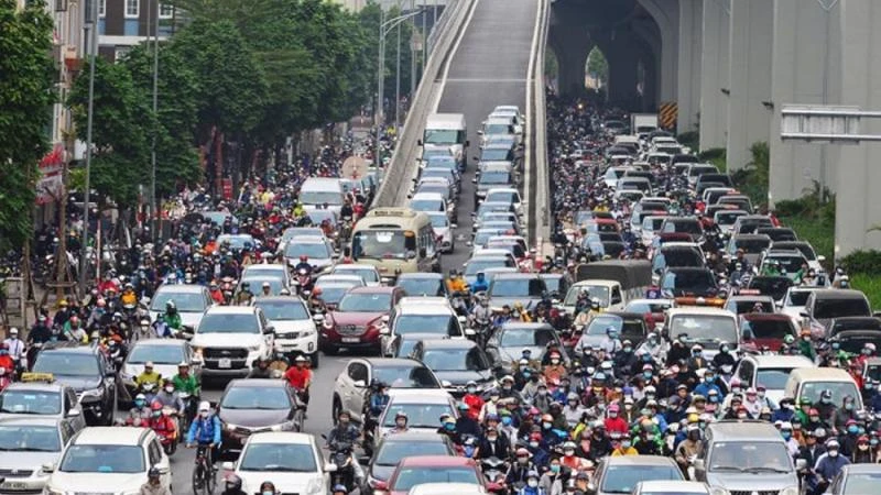 Hà Nội kỳ vọng việc thu phí vào nội đô sẽ góp phần giảm ùn tắc giao thông.