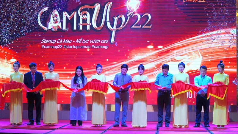 Khai mạc chuỗi sự kiện CamaUP’22, chủ đề “Starup Cà Mau-Nỗ lực vươn cao” vào sáng 25/10.
