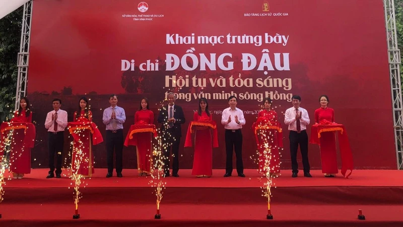Khai mạc trưng bày chuyên đề.
