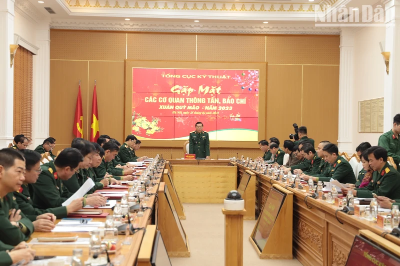 Toàn cảnh buổi gặp mặt. (Ảnh: NGỌC TUẤN)