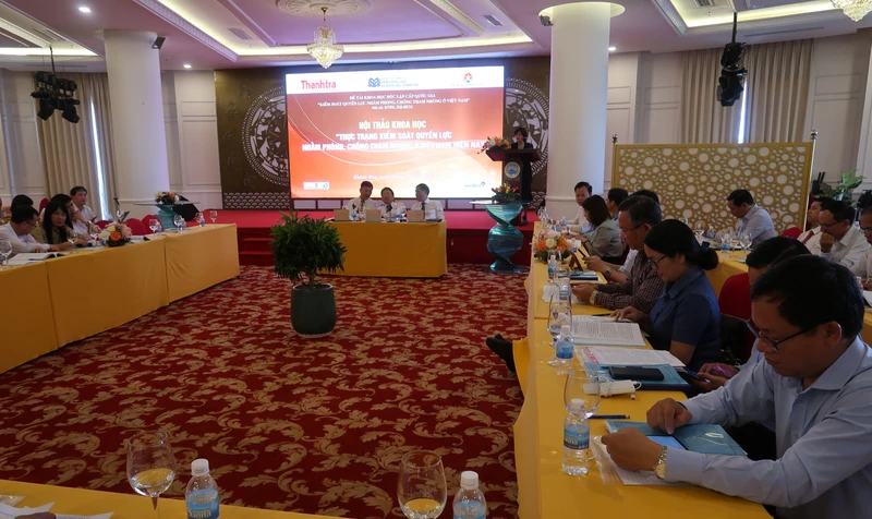 Quang cảnh hội thảo. (Ảnh: PHONG NGUYÊN)