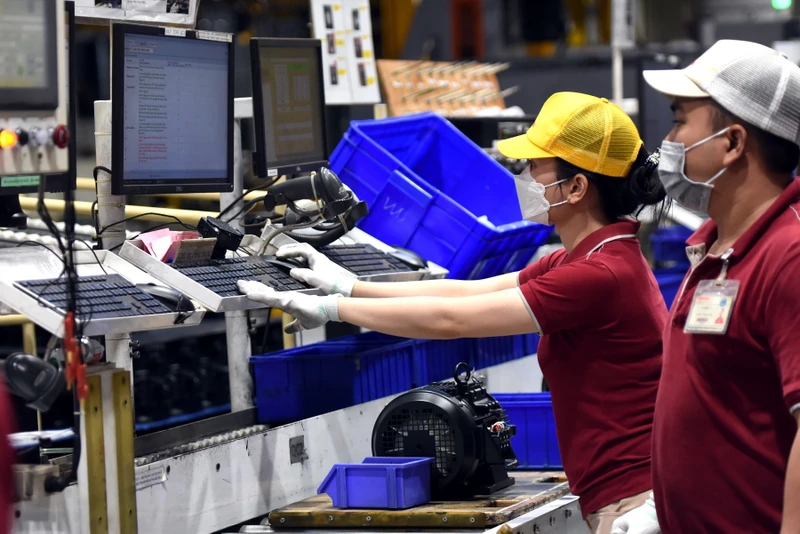 Sản xuất tại một doanh nghiệp FDI ở Đồng Nai.