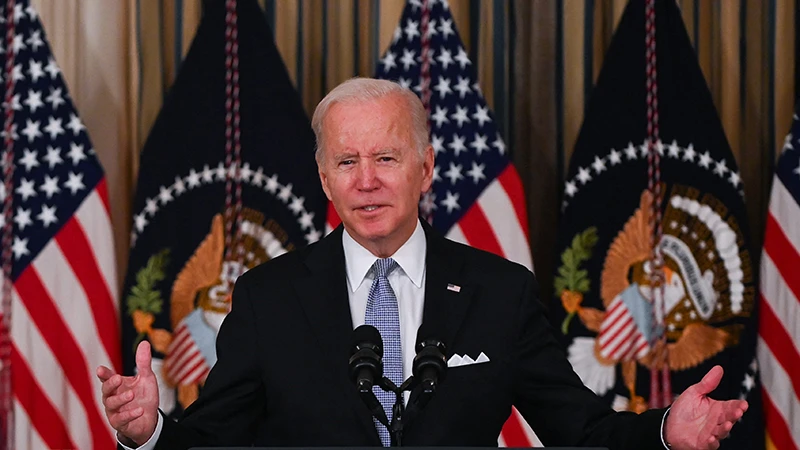 Tổng thống Mỹ Joe Biden. (Ảnh: AFP/TTXVN)