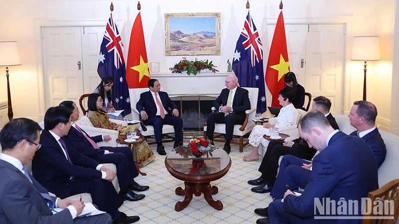 Quang cảnh cuộc hội kiến.